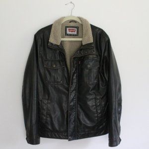 Levi's Leather Brown Jacket